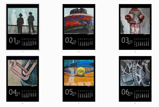 Publication Brigitte Lichtenhofer Kalender Österreich 2025