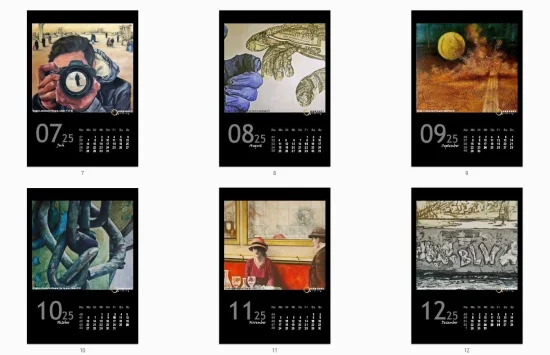 Publication Brigitte Lichtenhofer Kalender Österreich 2025