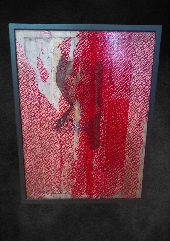 Mixed Media & Collage Triptych Personal ICON
