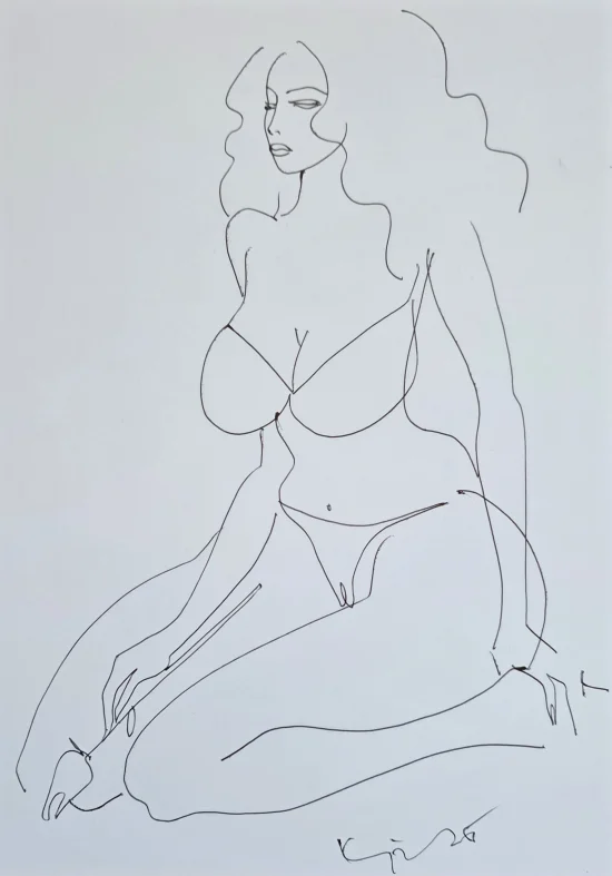 Semiabstract Drawing (8)