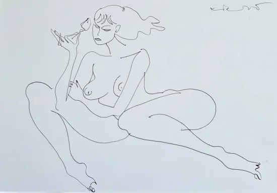 Semiabstract Drawing (9)