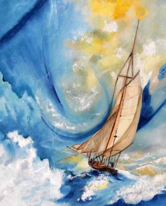 Semiabstract On the Sea of Life / prints available /