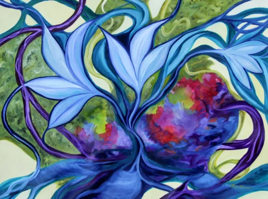 Semiabstract Awakening Nature / prints available /