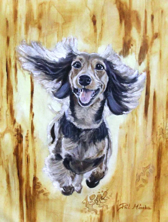 Figural realistic Custom Pet Portrait 2