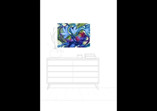 Semiabstract Awakening Nature / prints available /
