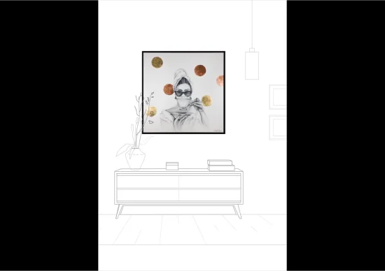 Black & White Tea time /prints available/